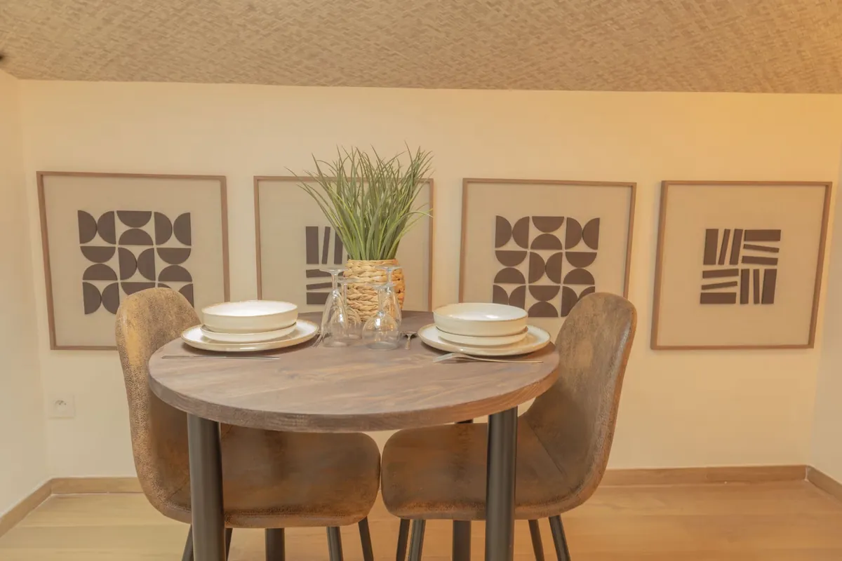 Coin repas de l’appartement