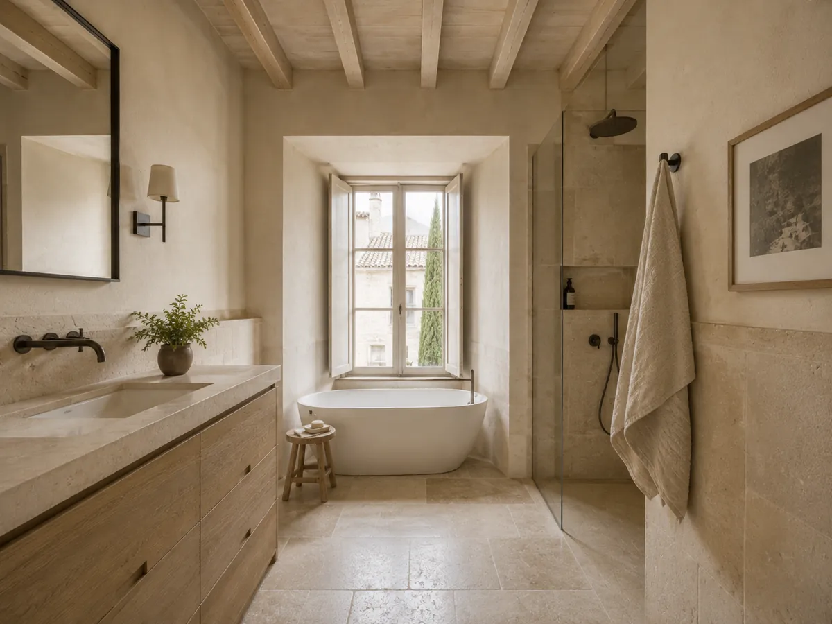 Salle de bain de la Maison des Remparts